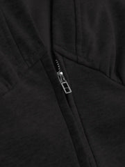 Solid Hooded Corset Hoodie