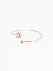 Whimsigoth Sun & Star Decor Arm Cuff