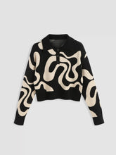 Everyday Illusion Psychedelic Swirl Pullover Sweater