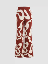 Everyday Illusion Psychedelic Swirl Knit Trousers