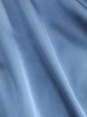 Cowl Neck Satin Layered Romper
