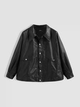 Curve & Plus Faux Leather Jacket