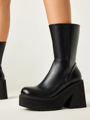 Classic Heeled Ankle Boots