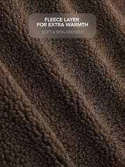 Teddy Fleece Shacket With Pockets