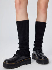 Solid Thin Leg Warmers