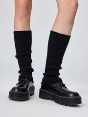Solid Thin Leg Warmers