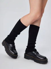 Solid Thin Leg Warmers