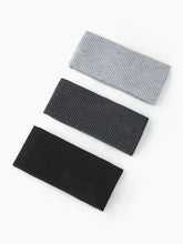3pcs Solid Headbands