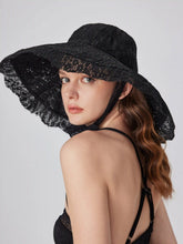 Lace Straw Hat