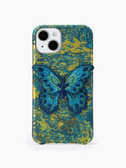 BUTTERFLY EMBROIDERED PHONE CASE