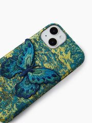 BUTTERFLY EMBROIDERED PHONE CASE