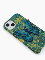 BUTTERFLY EMBROIDERED PHONE CASE