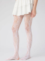 FLORAL LACE TIGHTS