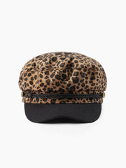 LEOPARD PRINT BERET