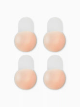 2 PAIRS REUSABLE ADHESIVE PUSH UP NIPPLE COVER