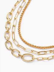 MULTI-LAYERED CHUNKY CHAIN BRACELET