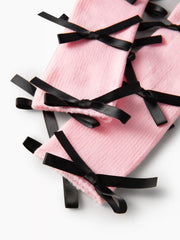 BOWKNOT LEG WARMERS