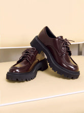 Platform Polished Loafers