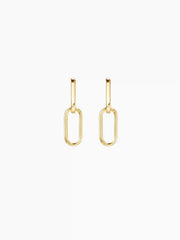 CHAIN LINK DROP EARRINGS