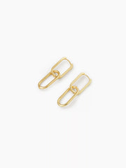 CHAIN LINK DROP EARRINGS