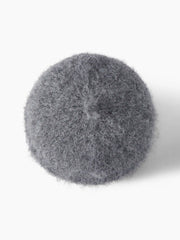 SOLID FUZZY BERET