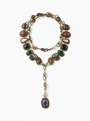 STONE Y-SHAPED NECKLACE