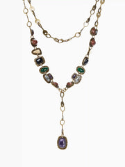 STONE Y-SHAPED NECKLACE