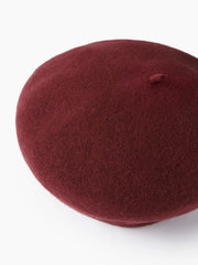 SOLID BERET HAT