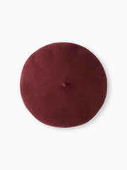 SOLID BERET HAT