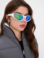 CAT-EYE TINTED FASHION GLASSES