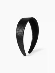 CROCODILE PATTERN WIDE HEADBAND