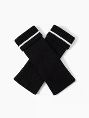 RIBBED LEG WARMERS