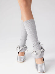 BOWKNOT DECOR LEG WARMER