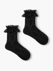 Lace Trim Socks