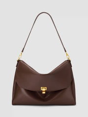 SOFT FAUX LEATHER TOTE BAG