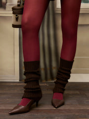 100D SOLID VELVET TIGHTS