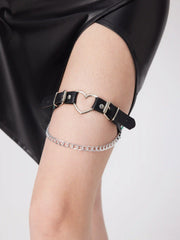 HEART & CHAIN THIGH CHAIN