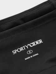 CIDERAIRY™ Mid Rise Solid Pocket Active Shorts