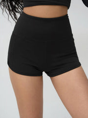 CIDERAIRY™ Mid Rise Solid Pocket Active Shorts