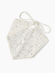 FLORAL LACE HEADSCARF
