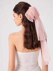 BOWKNOT MESH HAIR CLIP