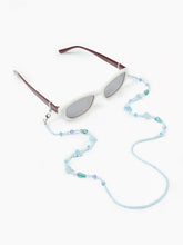 BUTTERFLY & STONE BEADED GLASSES CHAIN