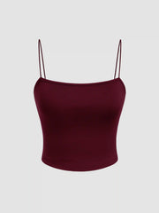 Off-shoulder Ruched Short Sleeve Tee & Cami Top
