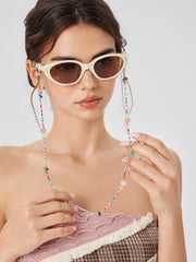 STONE & BEAD GLASSES CHAIN