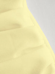 Round Neckline Ruched Maxi Dress