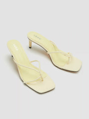 FLIP-FLOP HEELED SANDALS