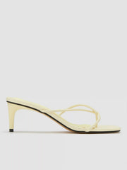 FLIP-FLOP HEELED SANDALS