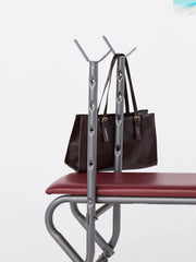 ADJUSTABLE STRAP FAUX LEATHER TOTE BAG