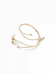 FLOWER OPEN ARM CUFF