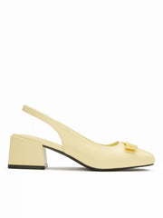 BOWKNOT SLINGBACK HEELS